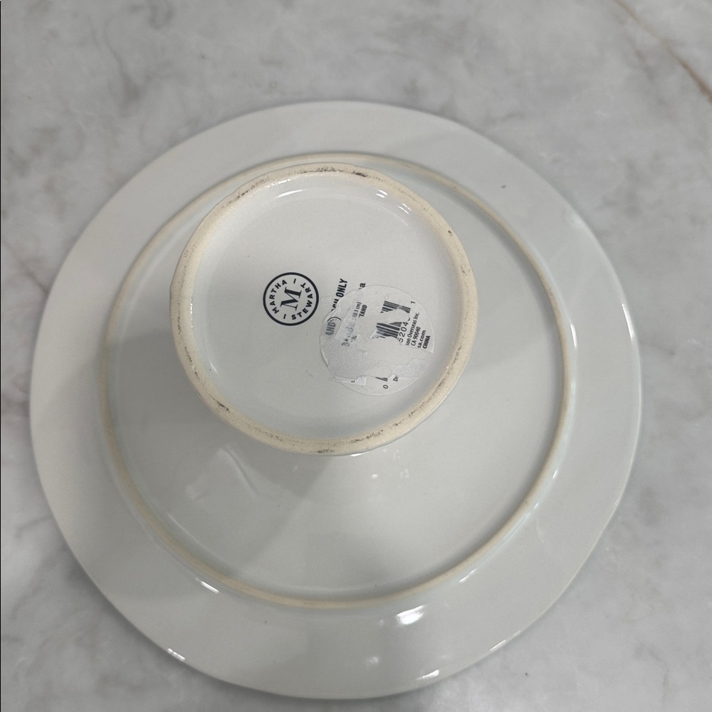Martha Stewart Pedestal Cake Stand - Elegant Home Dining Display - Picture 4 of 4